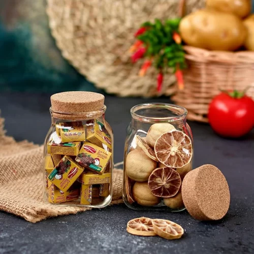 بانکه پیرکس شکلات مکعبی شکل برف پاییزه